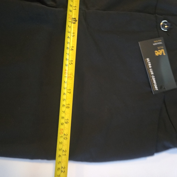 NWT Lee Plus Ultra Lux Comfort Trouser Pants - Black - 18W Medium - Picture 7 of 8